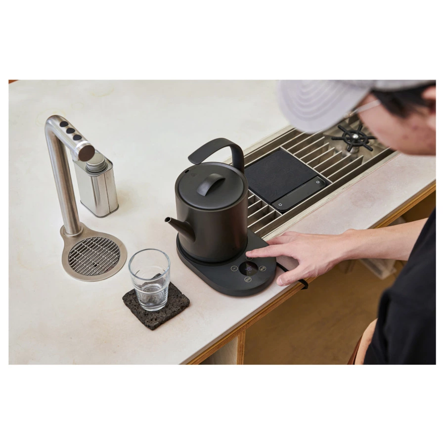 Чайник электрический EPEIOS Cove 0,75 л, 1200 Вт, EPCP002,  черный