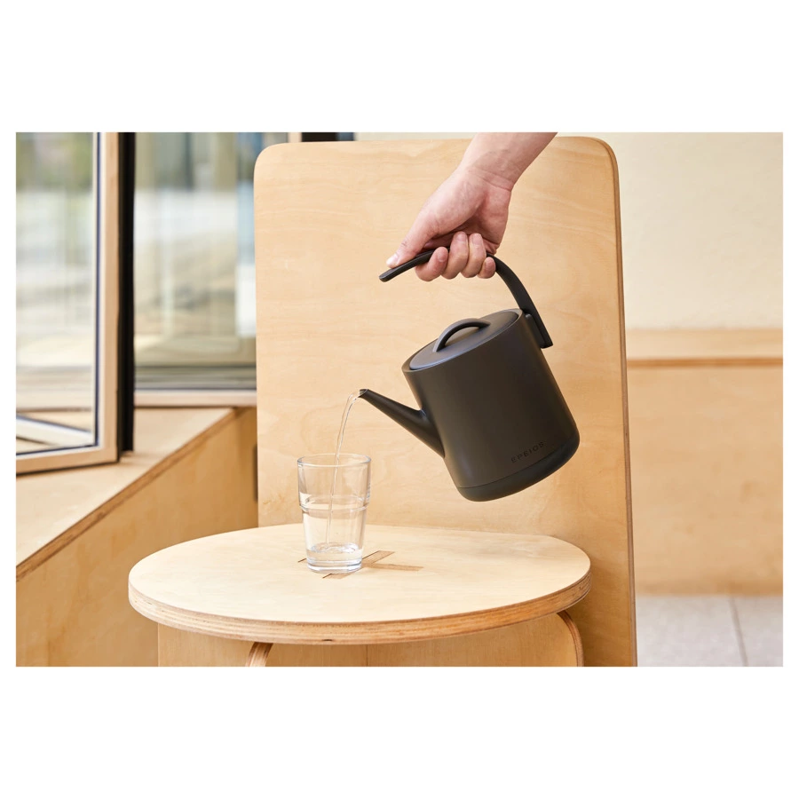 Чайник электрический EPEIOS Cove 0,75 л, 1200 Вт, EPCP002,  черный