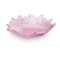 Чаша декоративная Decor de Table P?te de Verre Crista Бабочки 20 см, хрустальное тесто, розовая, п/к