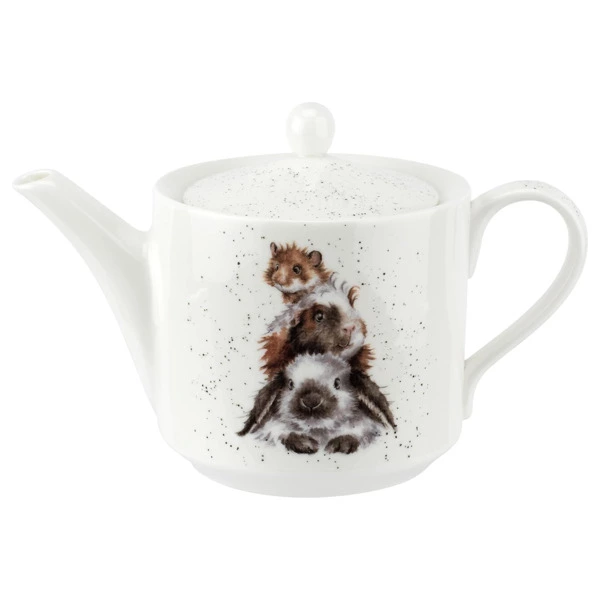 Чайник Royal Worcester Забавная фауна 600 мл, фарфор костяной