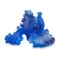 Подсвечник Decor de Table Pate de Verre Cristal Ирисы 8 см, хрустальное тесто, кобальтово-синий