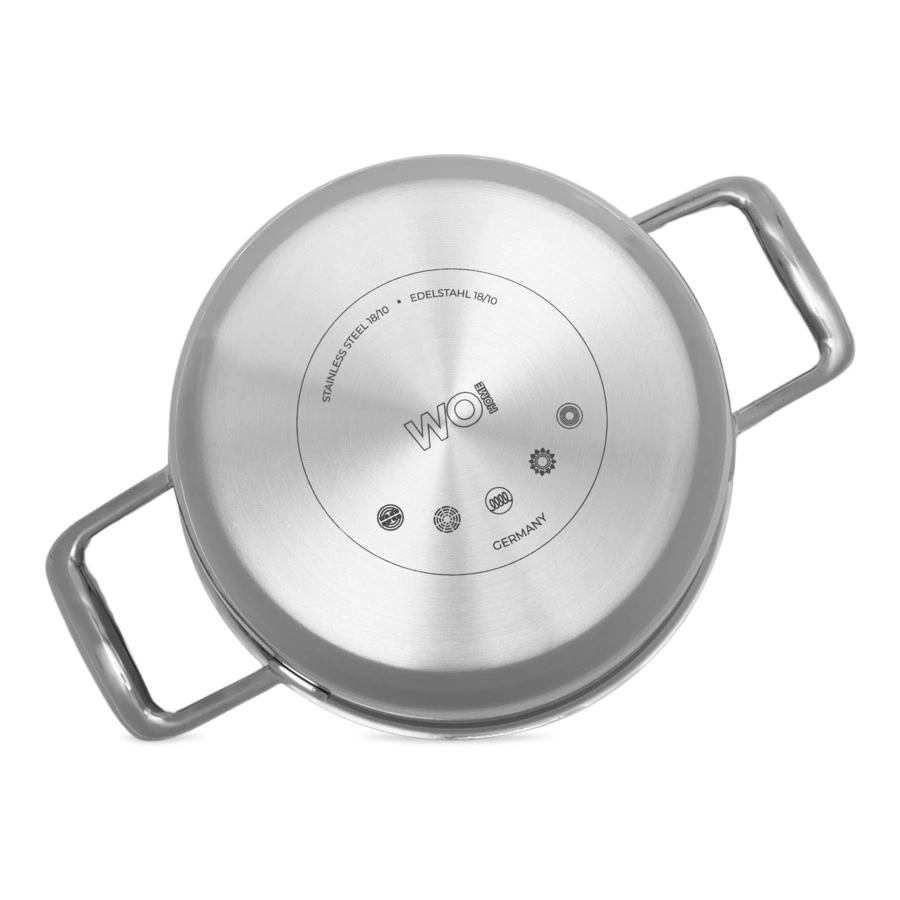 Набор кастрюль WO HOME Verona 4 предмета, сталь нержавеющая