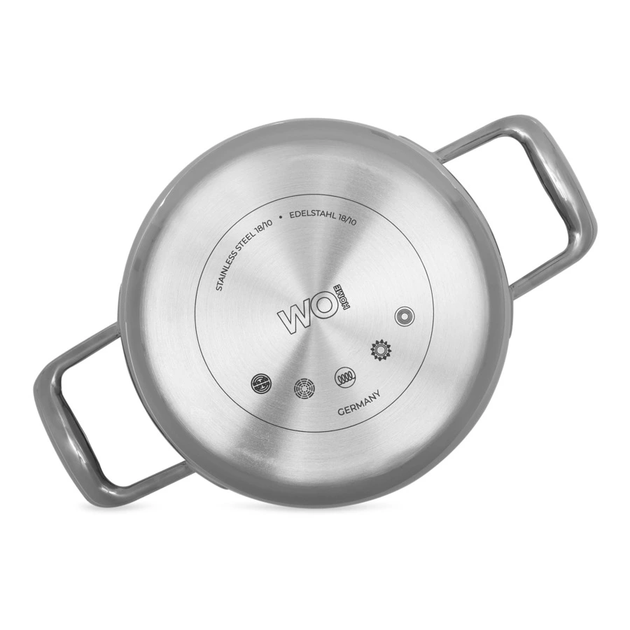 Набор кастрюль WO HOME Verona 4 предмета, сталь нержавеющая