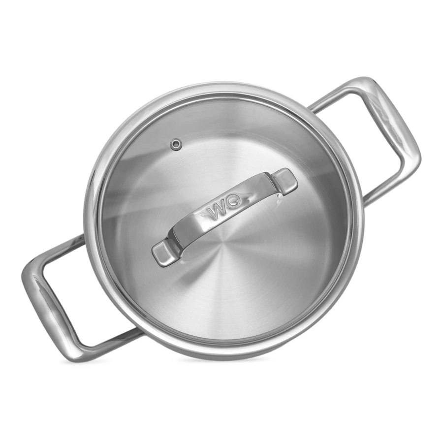 Набор кастрюль WO HOME Verona 5 предметов, сталь нержавеющая