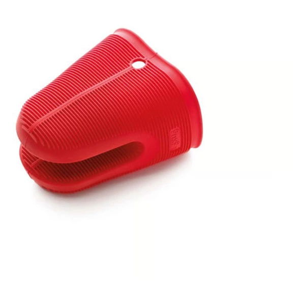 Варежка для духовки Lekue, платиновый силикон, красная