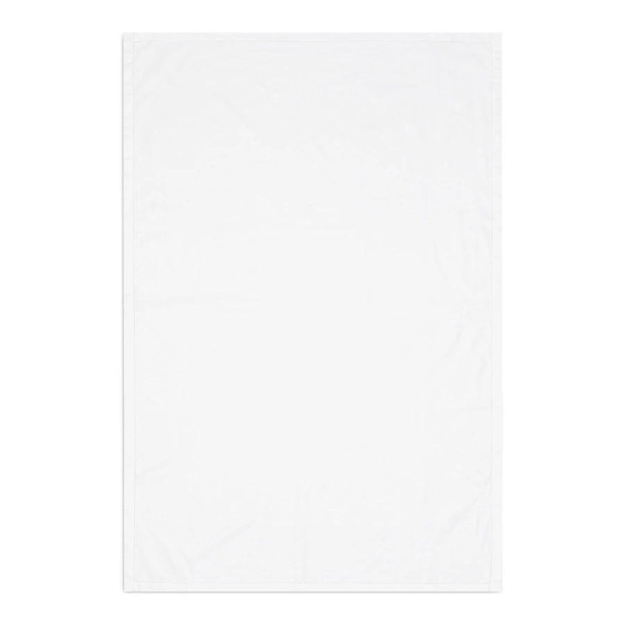 Скатерть прямоугольная Яковлевский Жаккард Шитье 140х220 см, полулен, белая