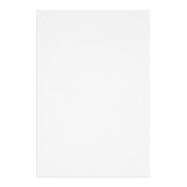 Скатерть прямоугольная Яковлевский Жаккард Шитье 140х220 см, полулен, белая