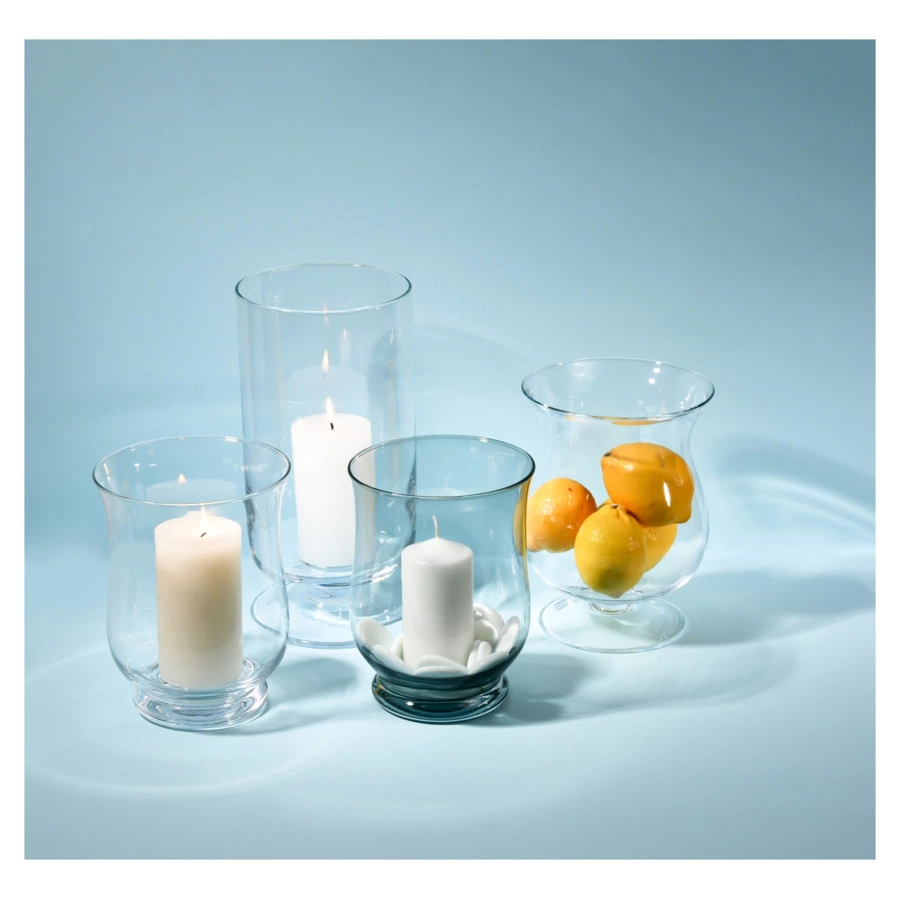 Ваза настольная Krosno Стиль 20 см, стекло