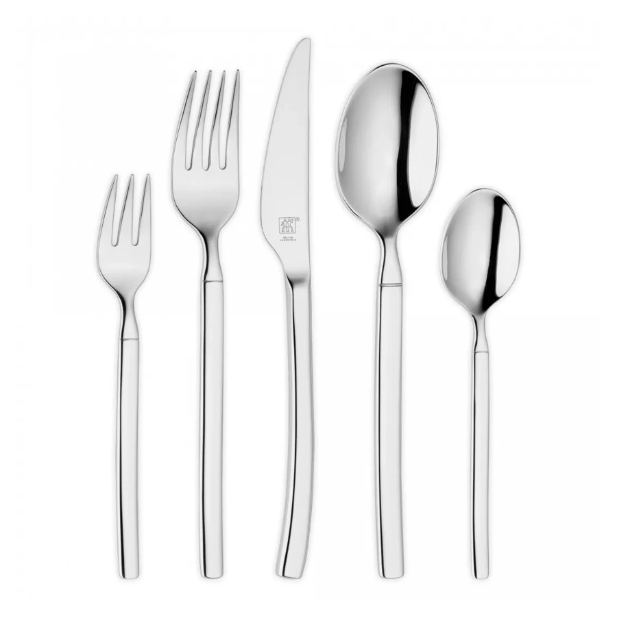 Набор столовых приборов Zwilling Opus на 6 персон, 30 предметов, сталь полированная, п/к