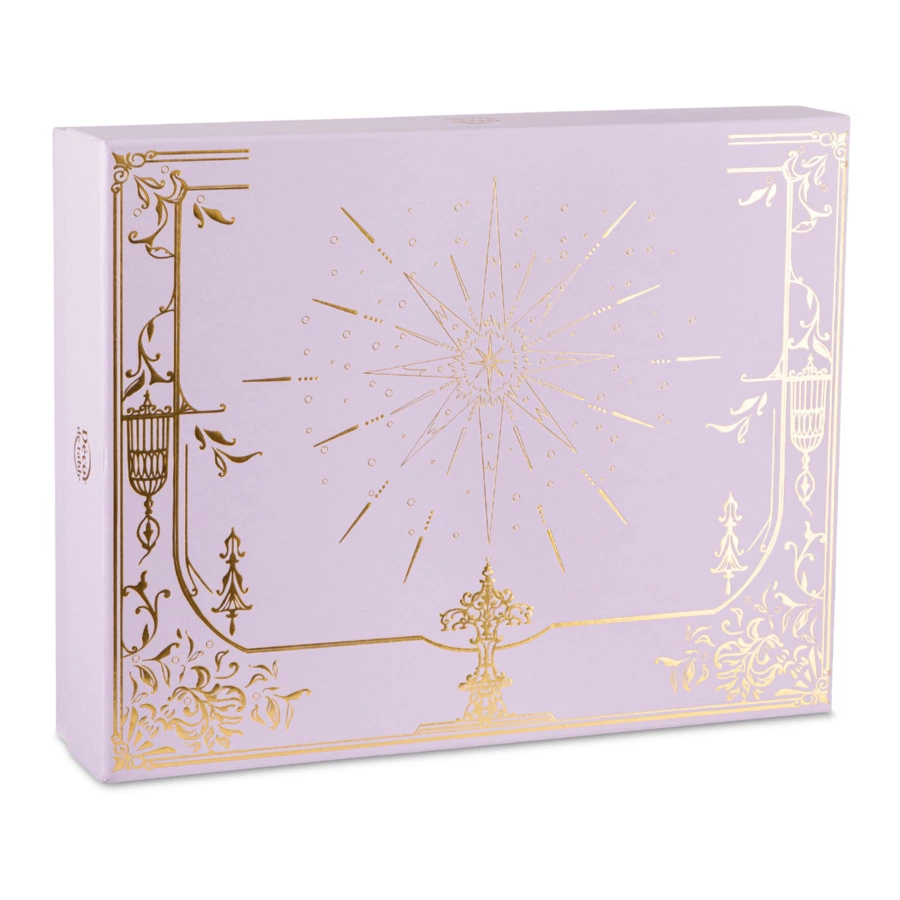 Набор подарочный Decor de Table из бокалов для шампанского с икорницей из хрусталя, п/к