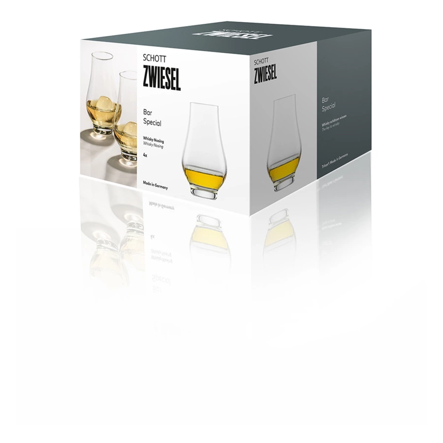 Набор стаканов для виски Schott Zwiesel Bar Special Nosing, 320 мл, 4 шт, хрустальное стекло
