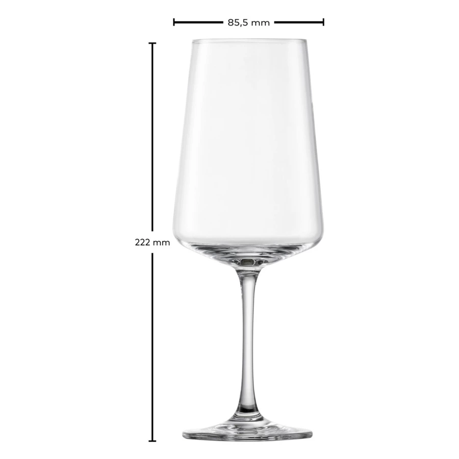 Набор бокалов для красного вина Schott Zwiesel Miovino, 500 мл, 4 шт, хрустальное стекло