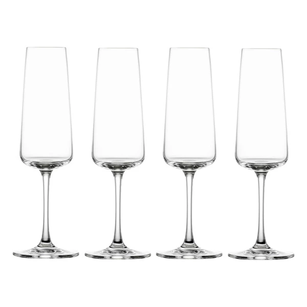 Набор бокалов для для шампанского Schott Zwiesel Miovino Sparkling Wine, 260 мл, 4 шт, хрустальное с