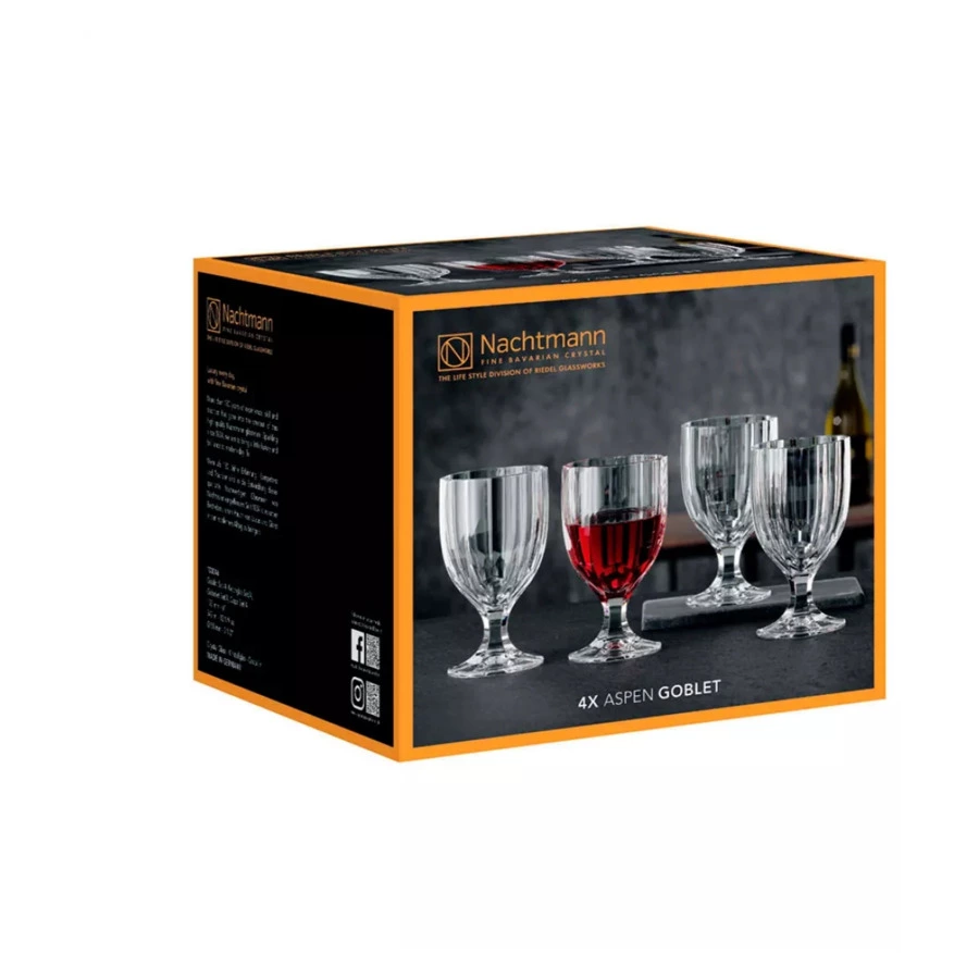 Набор фужеров Nachtmann ASPEN 342 мл, 4 шт, стекло хрустальное, п/к