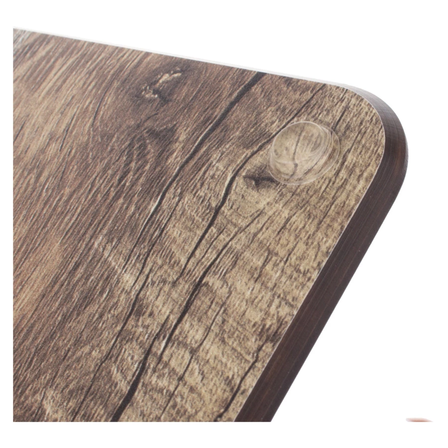 Доска для сервировки и нарезки с желобом ComposeEat Surface 29х20 см, композит, дуб мореный