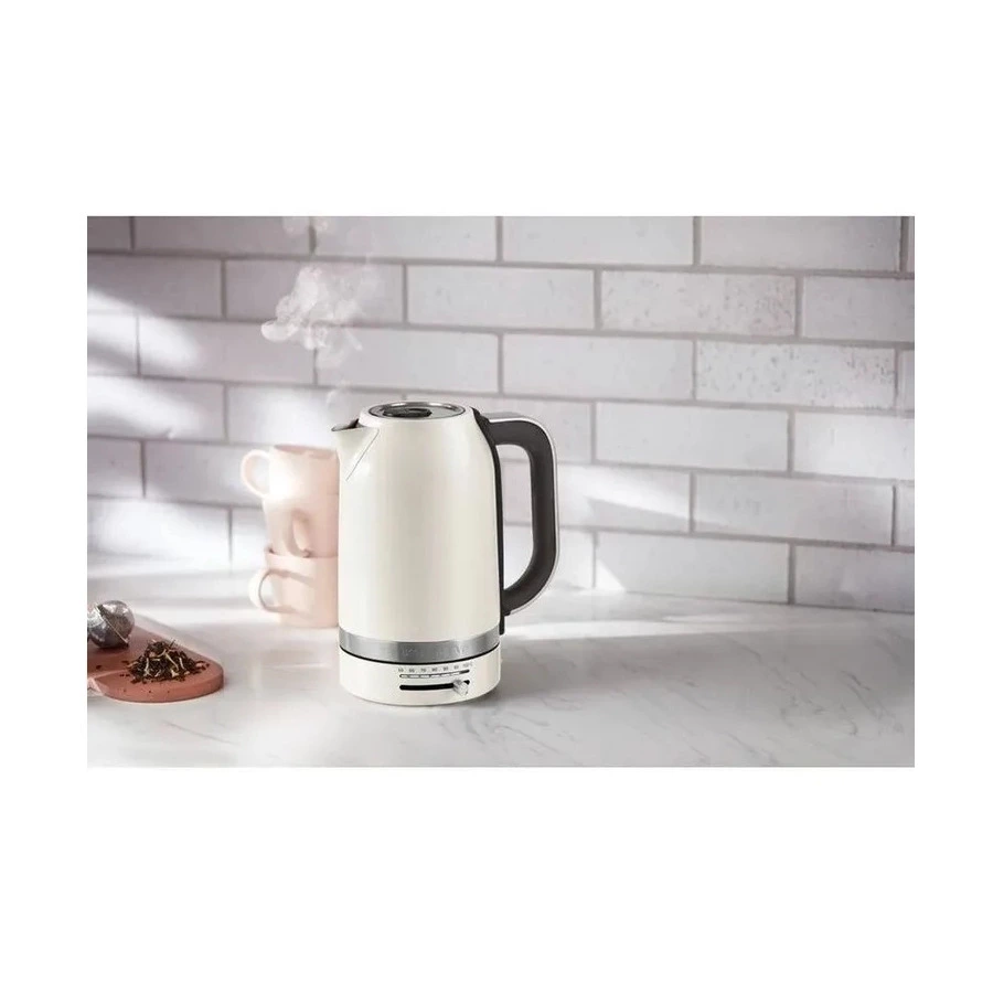 Чайник электрический KitchenAid 1,7 л, 2400 Вт, 5KEK1701EPL, фарфоровый белый