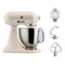 Миксер планетарный KitchenAid Artisan 4.8 л, чаша металл, 5KSM125EMH, молочный коктейль