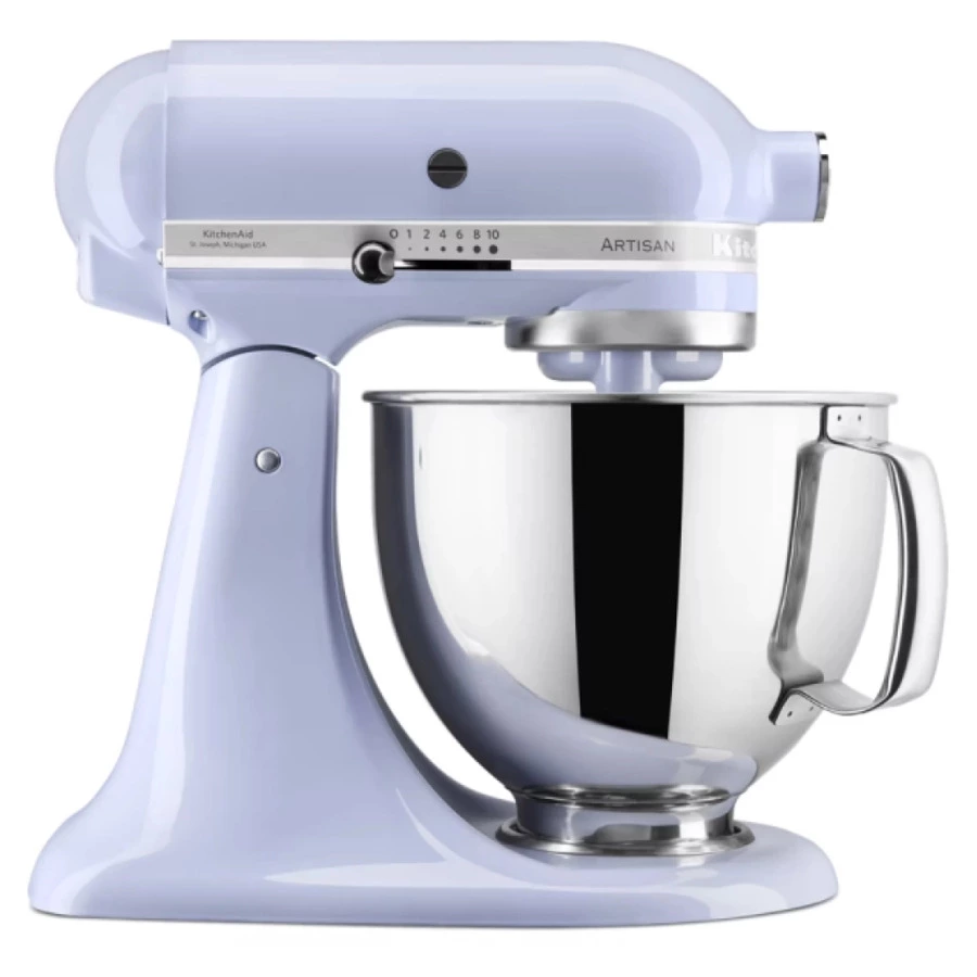 Миксер планетарный KitchenAid Artisan 4.8 л, чаша металл, 5KSM125ELR, лавандовый крем