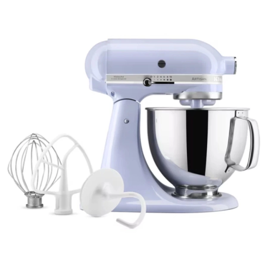 Миксер планетарный KitchenAid Artisan 4.8 л, чаша металл, 5KSM125ELR, лавандовый крем