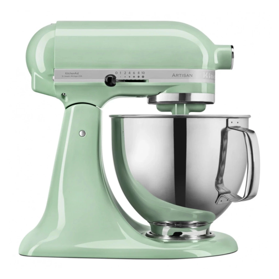 Миксер планетарный KitchenAid Artisan 4.8 л, чаша металл, 5KSM125EPT, фисташковый