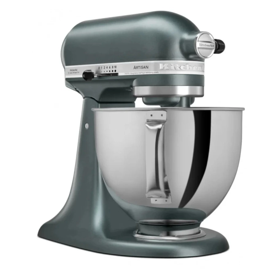 Миксер планетарный KitchenAid Artisan 4.8 л, 4 насадки, экран, 2 чаши, 5KSM175PSEJP, ягода можжевель