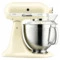 Миксер планетарный KitchenAid Artisan 4.8 л, 3 насадки, экран, чаша 3 л, 5KSM185PSEAC, кремовый