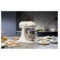 Миксер планетарный KitchenAid Artisan 4.8 л, 3 насадки, экран, чаша 3 л, 5KSM185PSEAC, кремовый