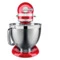 Миксер планетарный KitchenAid Artisan 4.8 л, 3 насадки, экран, чаша 3 л, 5KSM185PSEER, красный
