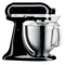 Миксер планетарный KitchenAid Artisan 4.8 л, 3 насадки, экран, чаша 3 л, 5KSM185PSEOB, черный