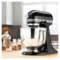 Миксер планетарный KitchenAid Artisan 4.8 л, 3 насадки, экран, чаша 3 л, 5KSM185PSEOB, черный