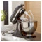Миксер планетарный KitchenAid Artisan 4.8 л, 3 насадки, экран, чаша 3 л, 5KSM185PSEOB, черный