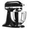 Миксер планетарный KitchenAid Artisan 4.8 л, 3 насадки, экран, чаша 3 л, 5KSM185PSEOB, черный