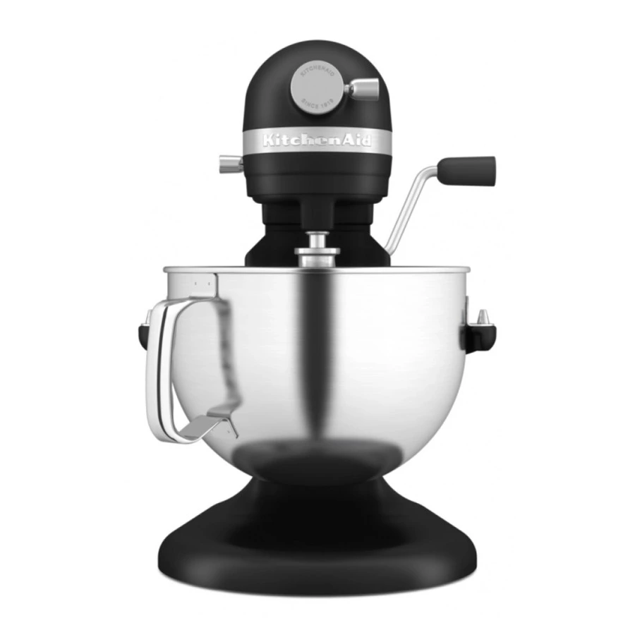Миксер планетарный KitchenAid Artisan, подъемная чаша 5,6 л, 3 насадки, 5KSM60SPXEBM, матовый черный