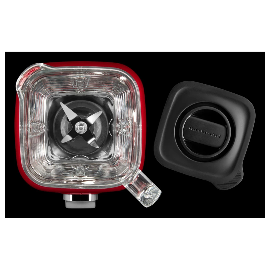 Блендер стационарный KitchenAid Artisan K400, стеклянный стакан 1,4 л, 5KSB4026EMH, молочный коктейл