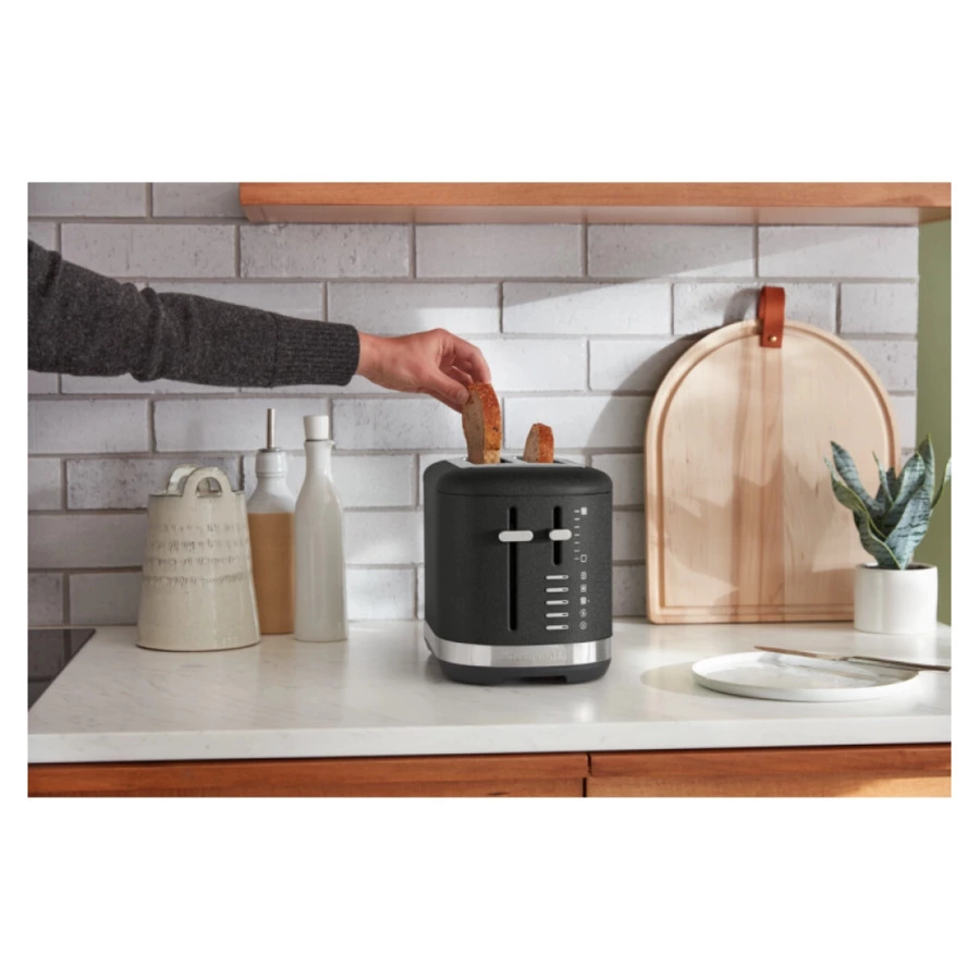 Тостер KitchenAid на 2 тоста 5KMT2109EBK, цвет чугун