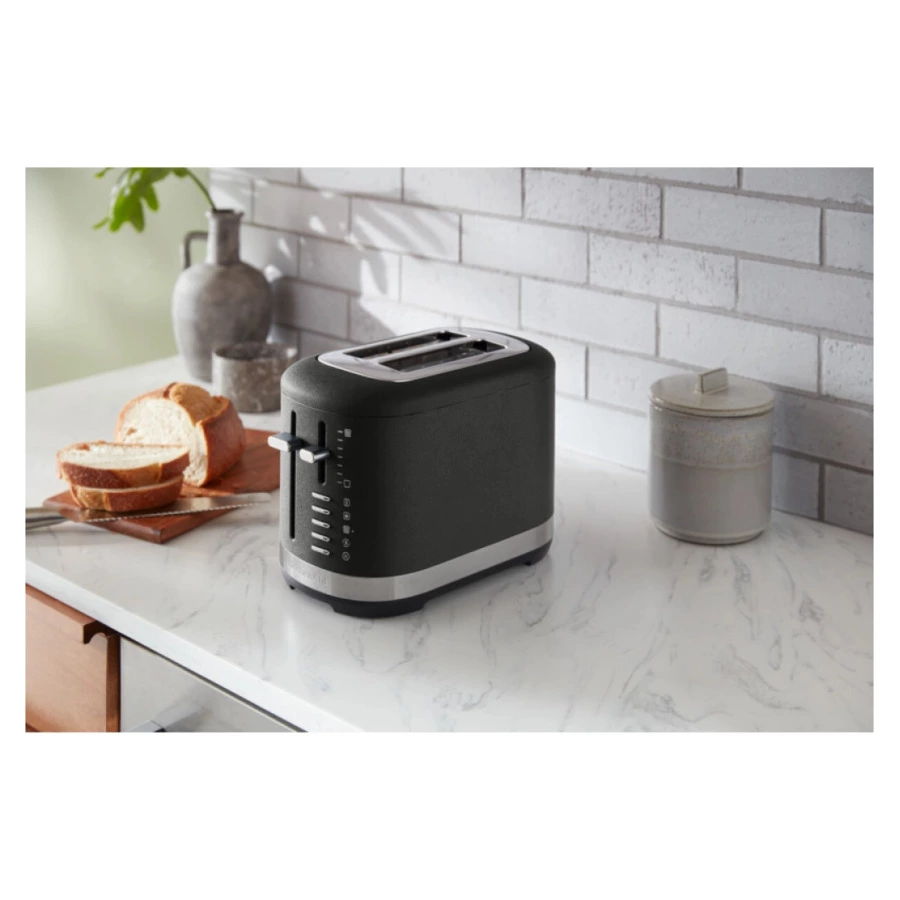 Тостер KitchenAid на 2 тоста 5KMT2109EBK, цвет чугун