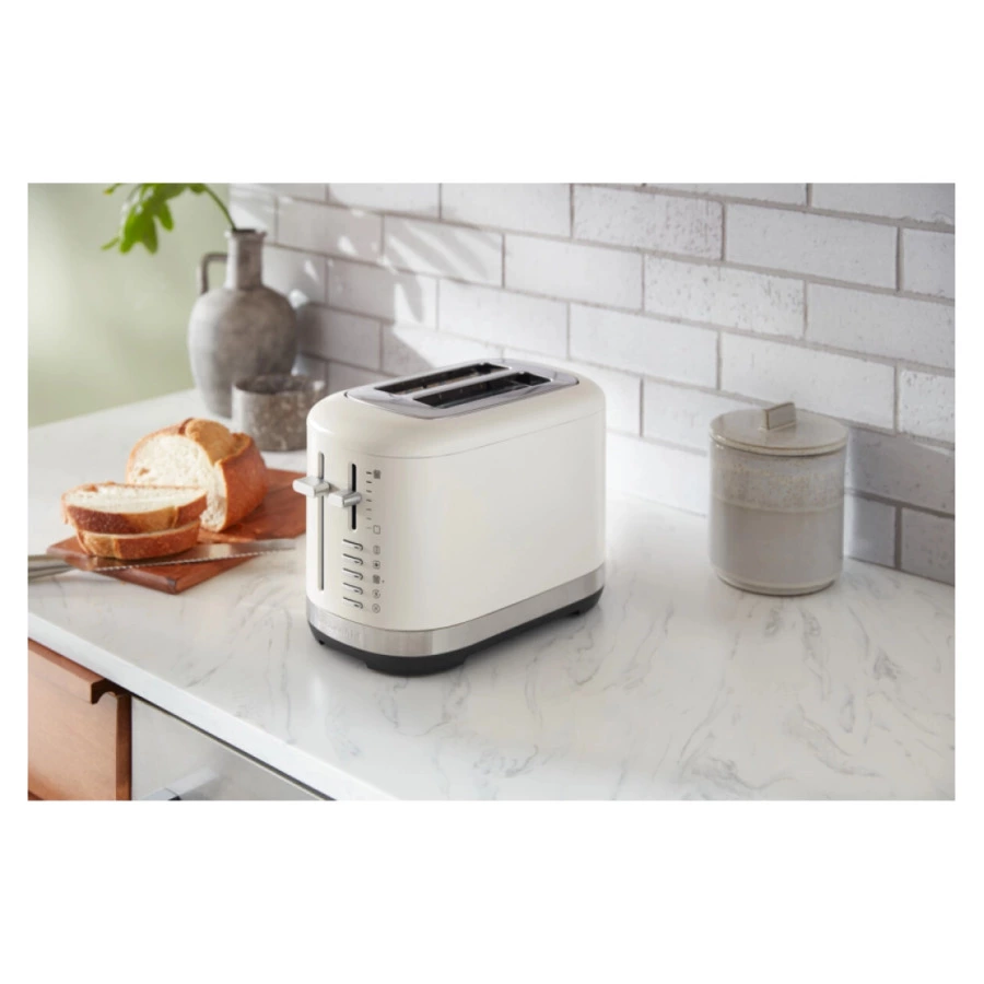Тостер KitchenAid на 2 тоста 5KMT2109EPL, фарфоровый белый