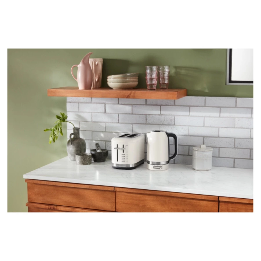 Тостер KitchenAid на 2 тоста 5KMT2109EPL, фарфоровый белый