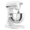 Миксер планетарный с подъемной чашей 5,2 л KitchenAid Heavy Duty 5KSM55SXXEWH, белый