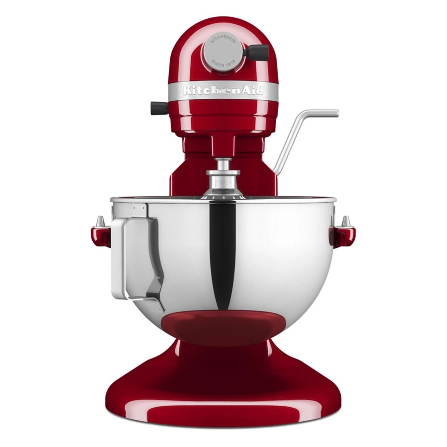 Миксер планетарный с подъемной чашей 5,2 л KitchenAid Heavy Duty 5KSM55SXXEER, красный