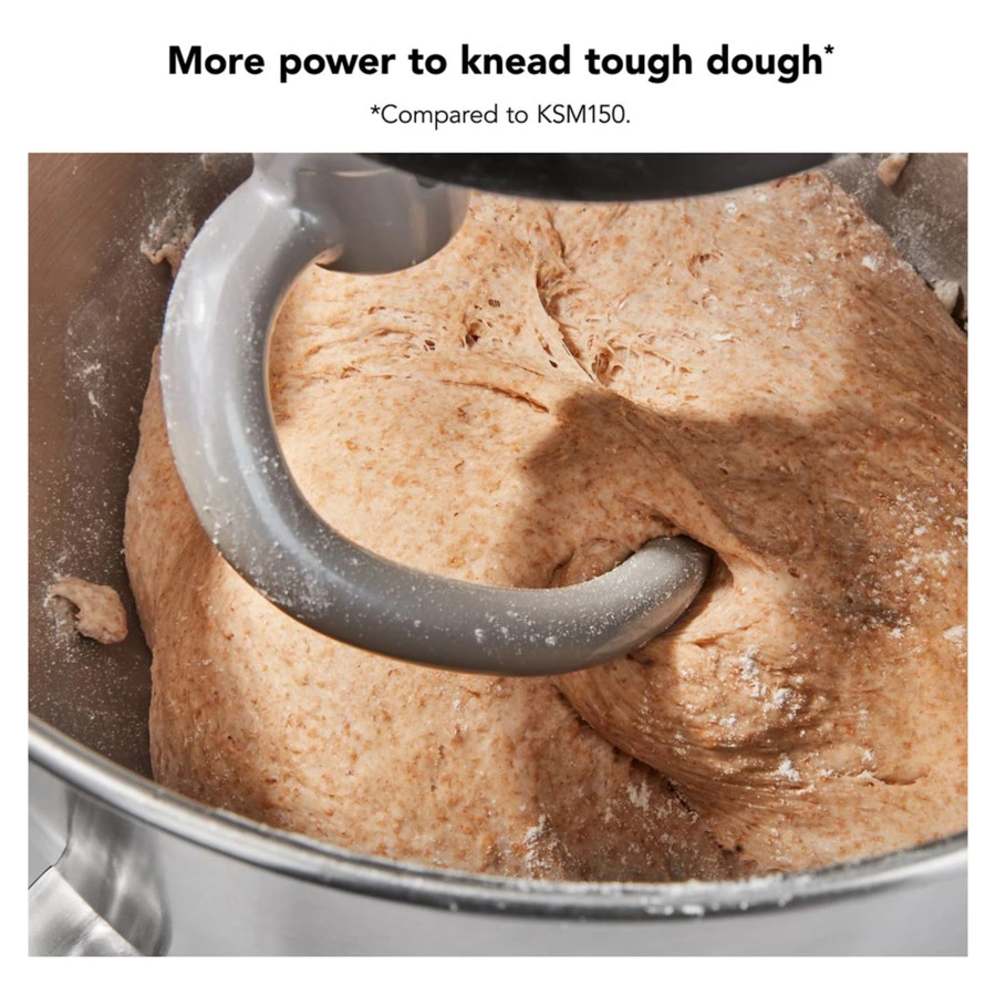 Миксер планетарный с подъемной чашей 5,2 л KitchenAid Heavy Duty 5KSM55SXXEER, красный