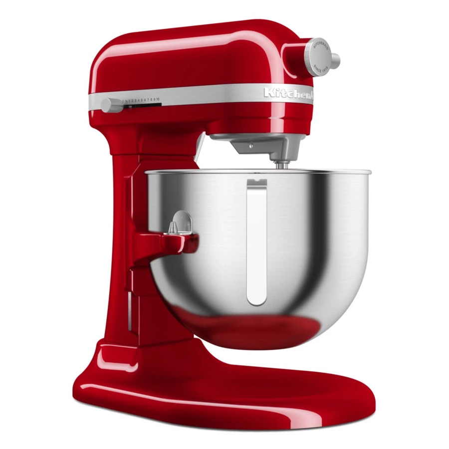 Миксер планетарный с подъемной чашей 6,6 л KitchenAid Heavy Duty 5KSM70JPXEER, красный
