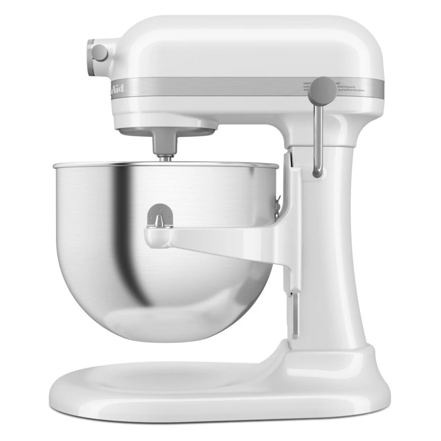 Миксер планетарный с подъемной чашей 6,6 л KitchenAid Heavy Duty 5KSM70JPXEWH, белый
