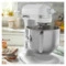 Миксер планетарный с подъемной чашей 6,6 л KitchenAid Heavy Duty 5KSM70JPXEWH, белый