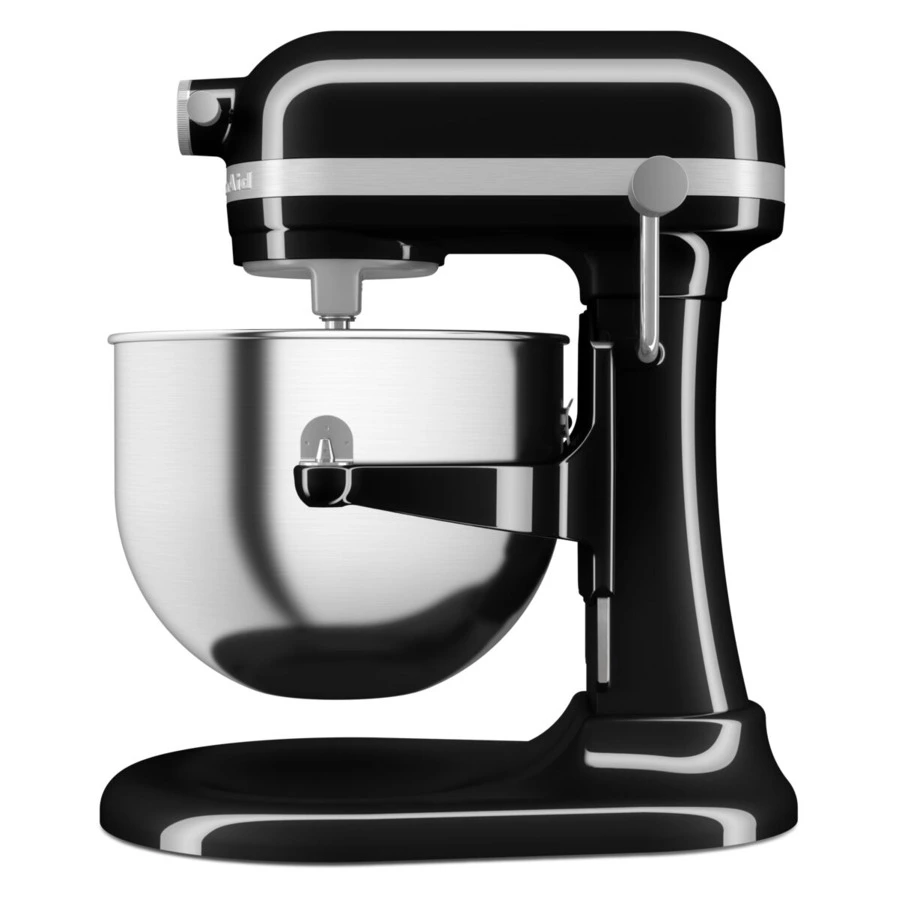 Миксер планетарный с подъемной чашей 6,6 л, KitchenAid Heavy Duty 5KSM70JPXEOB, черный