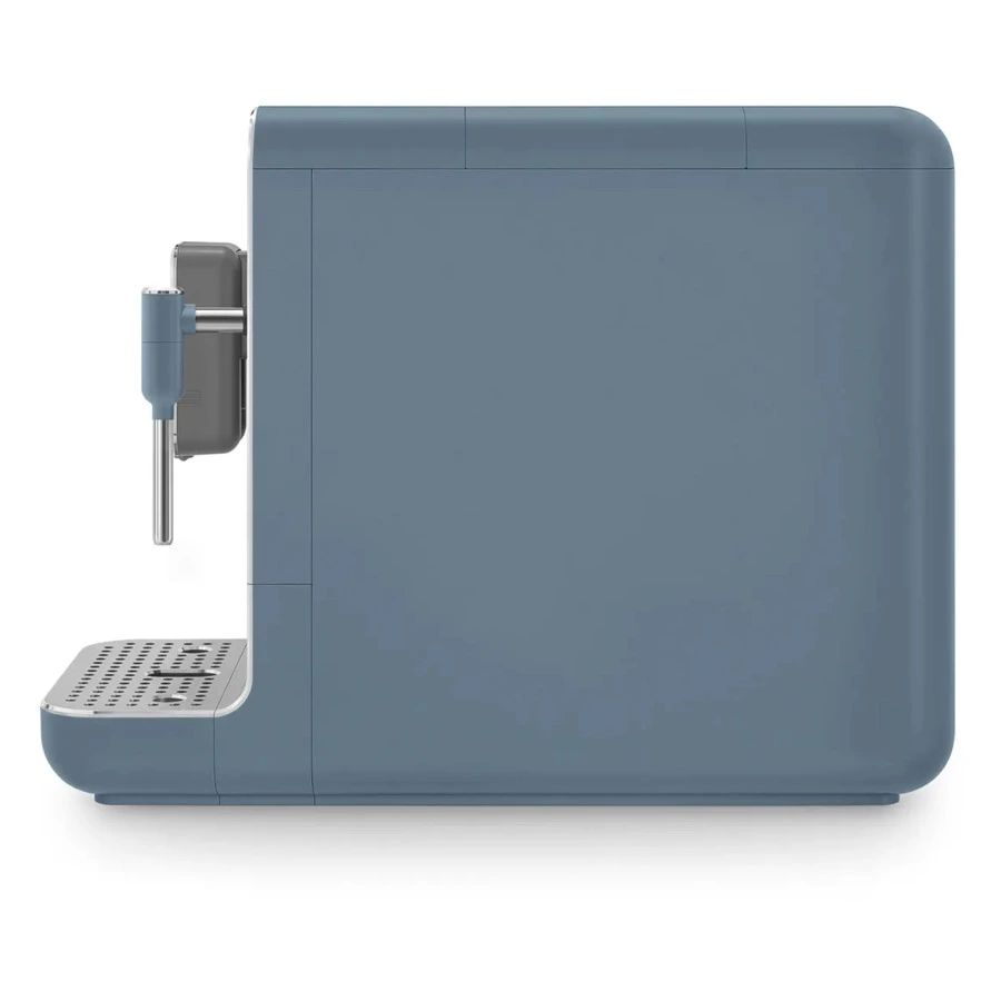 Кофемашина автоматическая SMEG BCC12SBMEU Collezione с капучинатором, синий шторм