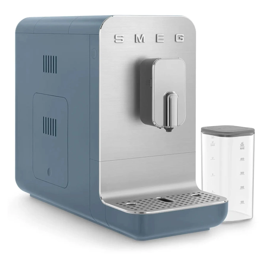 Кофемашина автоматическая SMEG BCC13SBMEU Collezione  с молочной системой, синий шторм