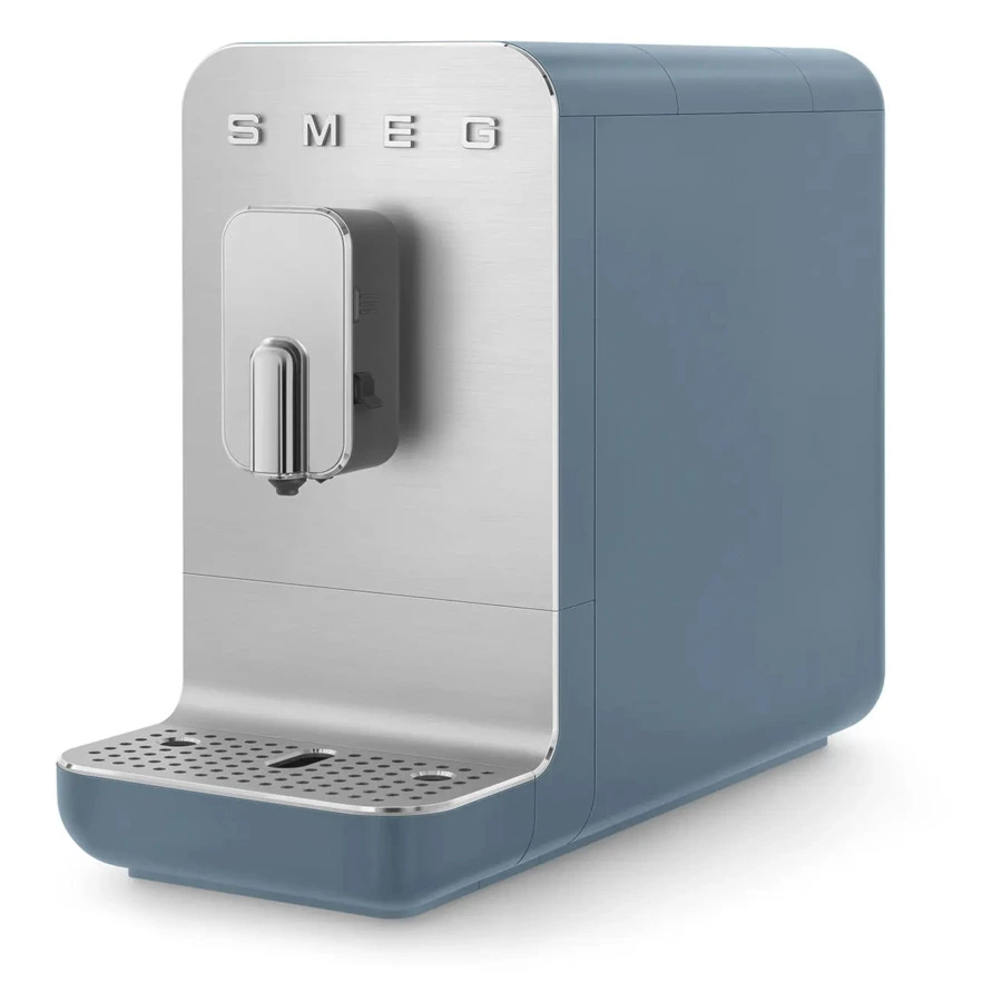 Кофемашина автоматическая SMEG BCC13SBMEU Collezione  с молочной системой, синий шторм