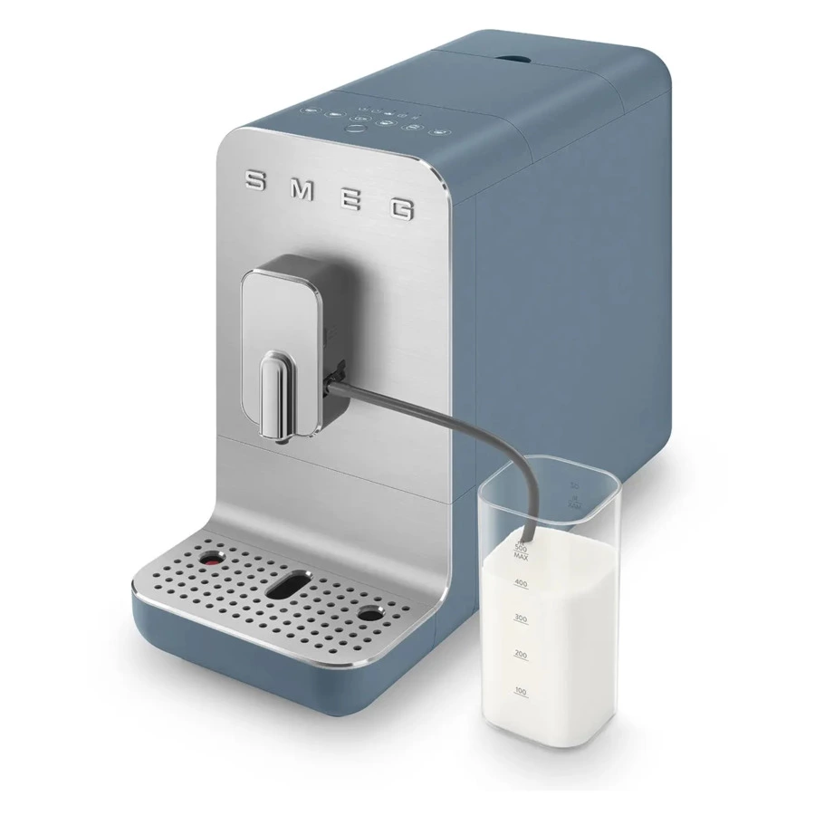 Кофемашина автоматическая SMEG BCC13SBMEU Collezione  с молочной системой, синий шторм