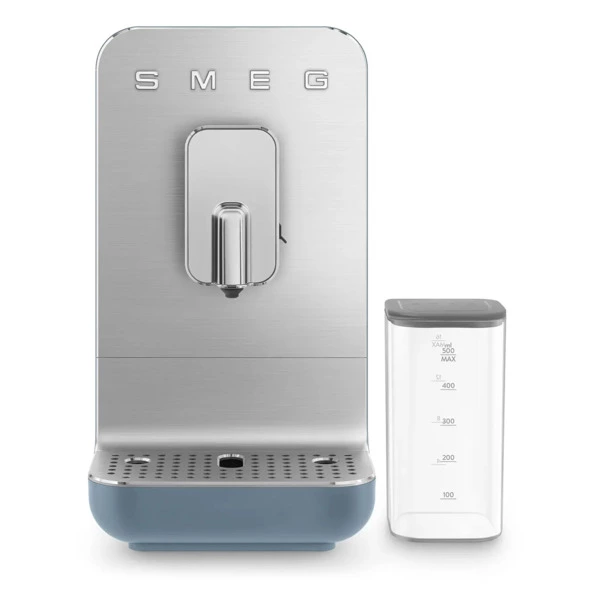 Кофемашина автоматическая SMEG BCC13SBMEU Collezione  с молочной системой, синий шторм